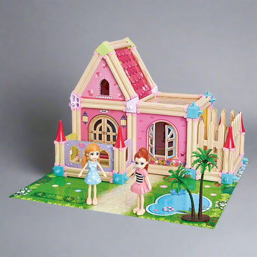 3D HOUSE MODEL ASSEMBLY TOY